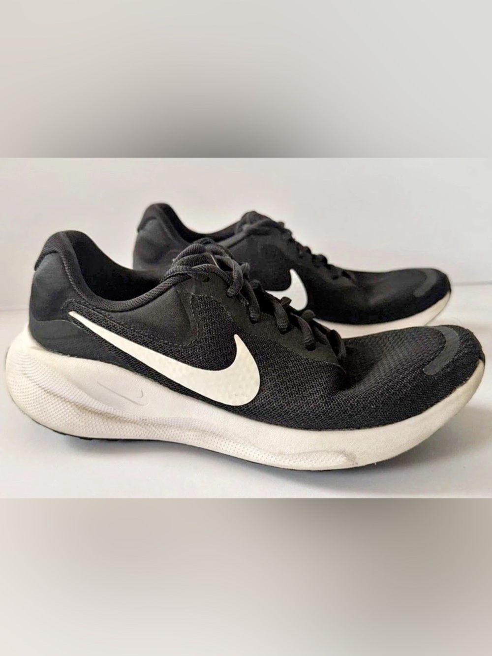 Nike Pegasus 41 Athletic Shoes Black & White US 7.5